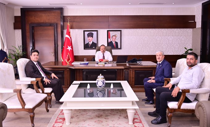 İş İnsanı Nimet Yıldırım Vali’yi Ziyaret Etti