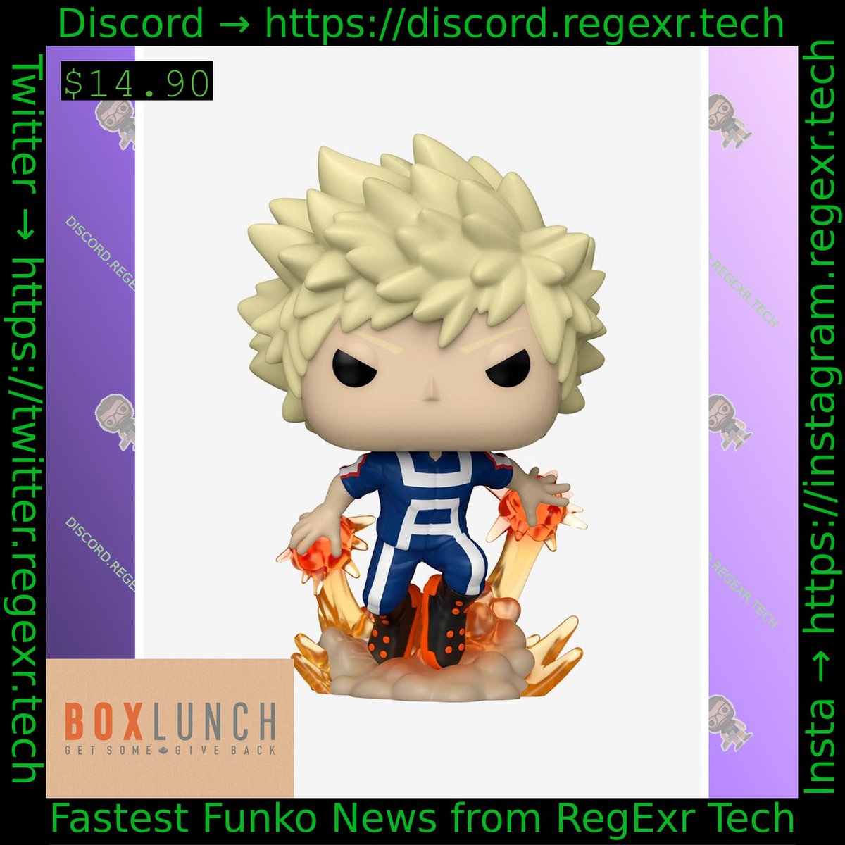 FunkoBoxLunch's tweet image. #funko Animation My Hero Academia Katsuki Bakugo - BoxLunch
Link->dpbolvw.net/click-8743465-…
11:24:29 2025-10-02 UTC