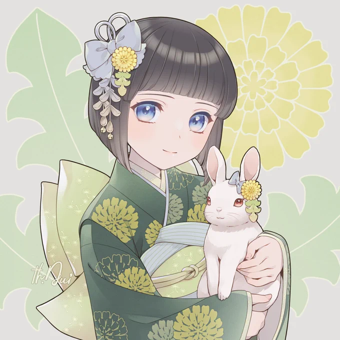 #oc ルカ坊 (干支イラスト 寅年/卯年)