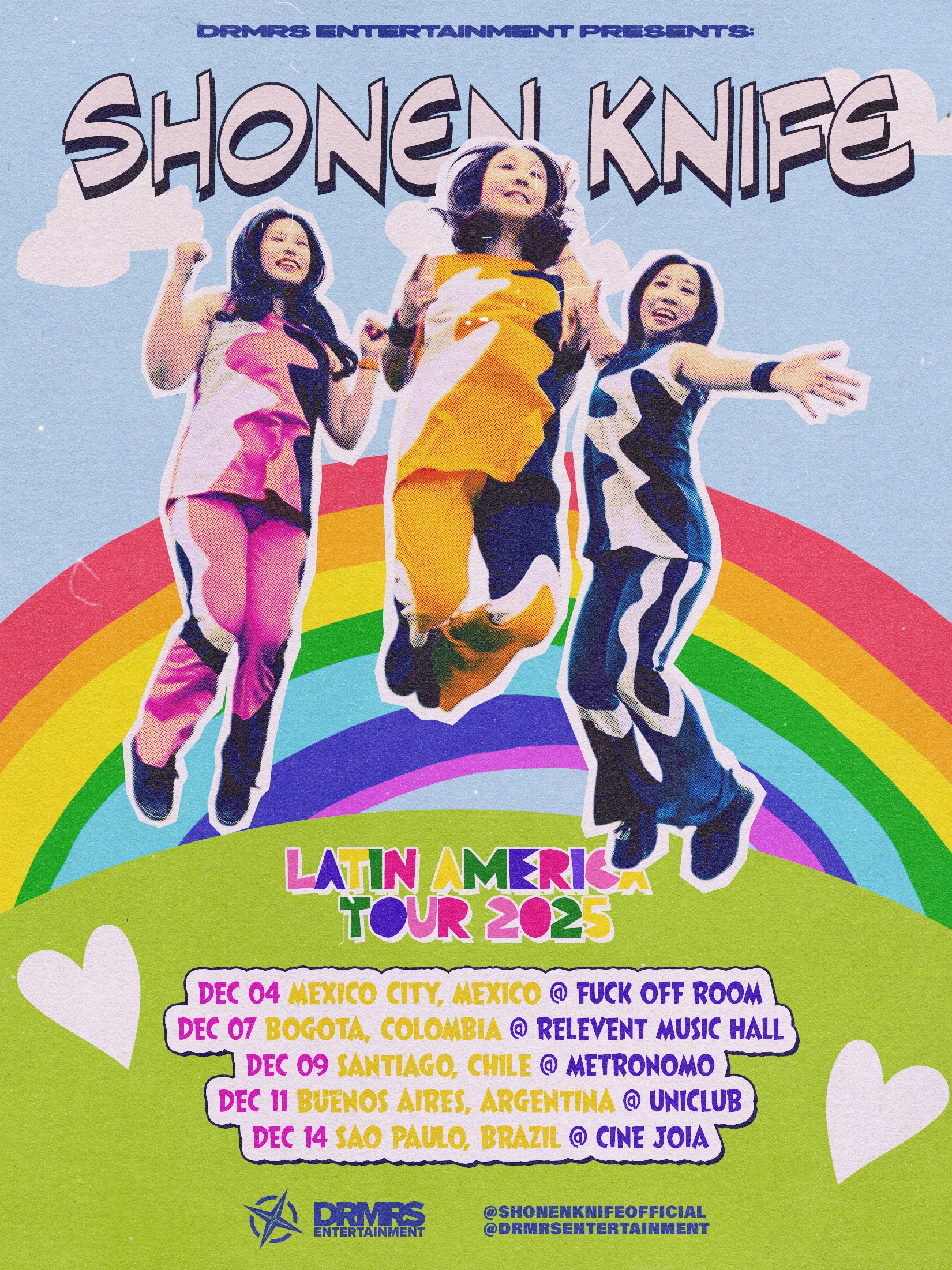 ShonenKnife_少年ナイフ (@ShonenKnife_Mgr) / X