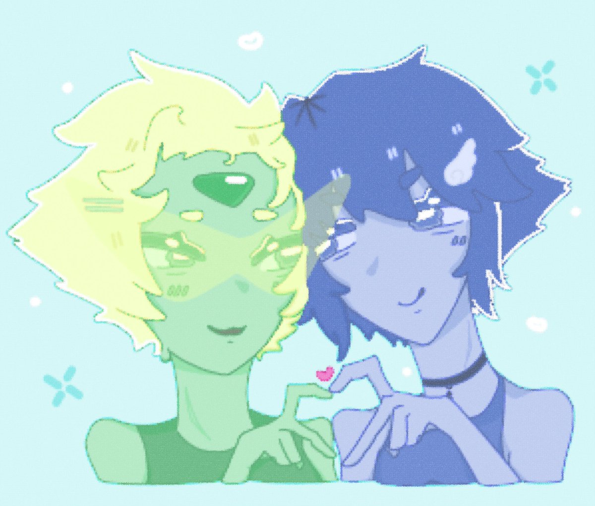 oceavgem's tweet image. &quot;stop drawing!!!&quot; erm no ;-; #lapidot