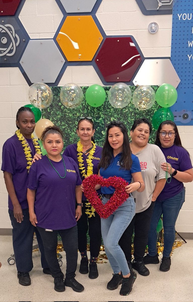TF McGregor, MEd (@mcwisdom4edu) on Twitter photo Ever stepped foot into <a href="/GreensptES_AISD/">Greenspoint Elementary</a> and were so impressed on how nice our school is? It's because of these group of ladies! Day in and out & throughout each day, our <a href="/AldineISD/">Aldine ISD</a> Custodians put in the work to keep our campus beautiful! TY for all you do: #HappyCustodiansDay🎉 Ever stepped foot into <a href="/GreensptES_AISD/">Greenspoint Elementary</a> and were so impressed on how nice our school is? It's because of these group of ladies! Day in and out & throughout each day, our <a href="/AldineISD/">Aldine ISD</a> Custodians put in the work to keep our campus beautiful! TY for all you do: #HappyCustodiansDay🎉