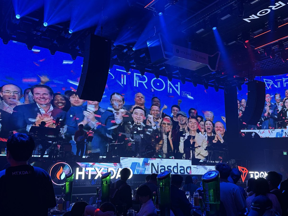 HTX DAO x TRON  <a href="/HuobiGlobal/">火币HTX</a>  <a href="/trondao/">TRON DAO</a> 
TOKEN 2049 AFTERPARTY
#HTXDAO_TRON_TOKEN2049