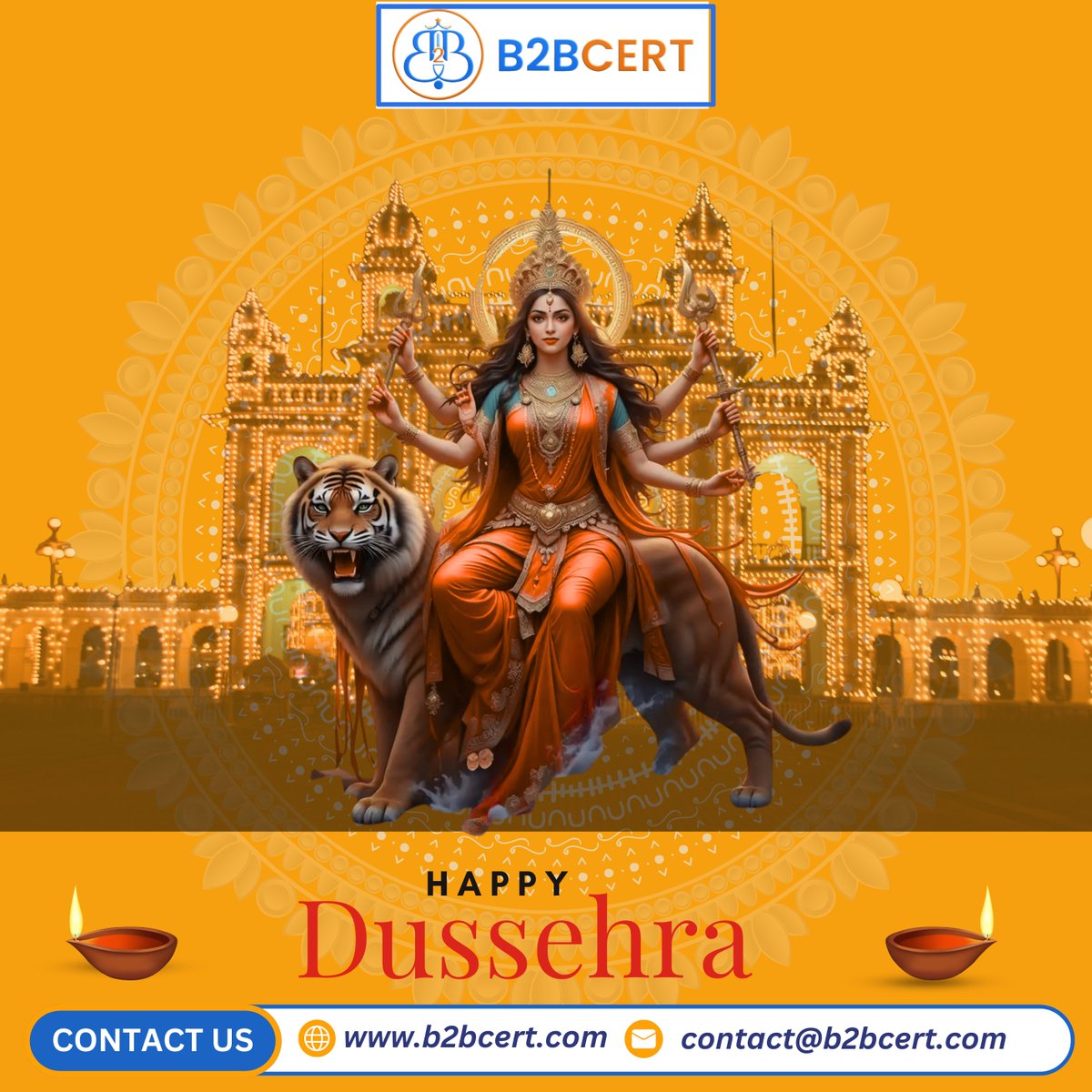 b2bcert's tweet image. 🌸🔥 Happy Dussehra 🔥🌸

#HappyDussehra #VictoryOfGoodOverEvil #FestivalsOfIndia #CelebratePositivity #FestivalsOfIndia #India #Bangalore #Chennai #Kochi #Ahmedabad #Delhi #Mumbai #Kolkatta #Hyderabad