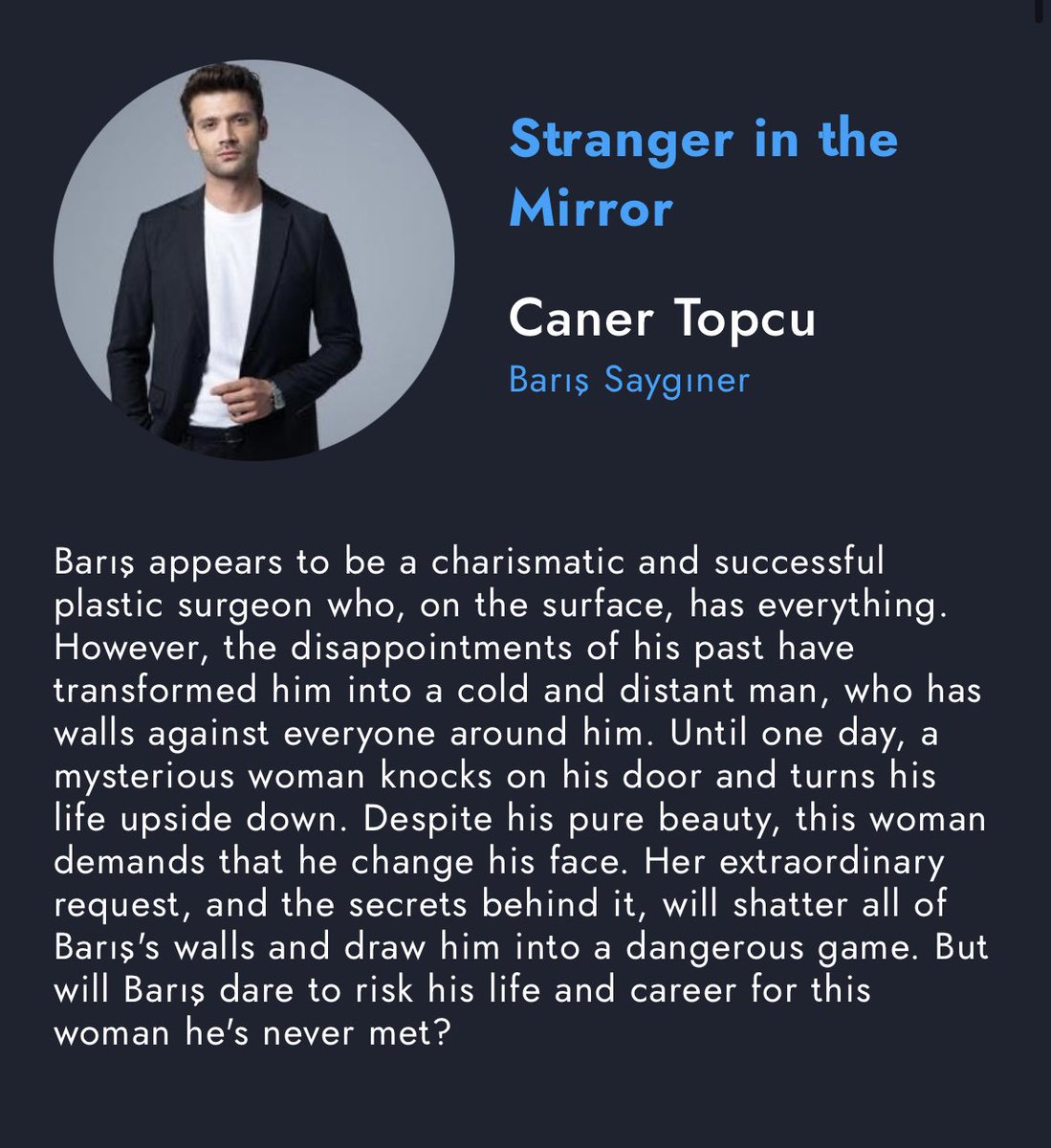 evless1's tweet image. #AynadakiYabancı cast and their character