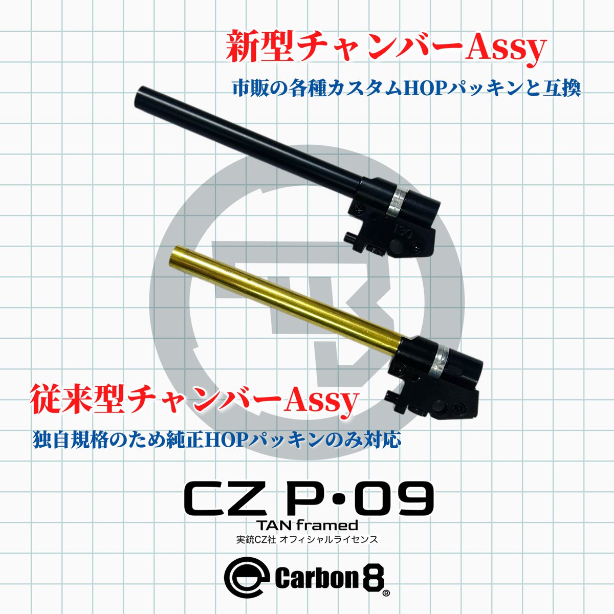ヨハン・ネオムク・フンメル／チャンバーチャンバー構成 TTI airsoft Blue Infinity アルミCNC一体成形 高機能ホップアップ