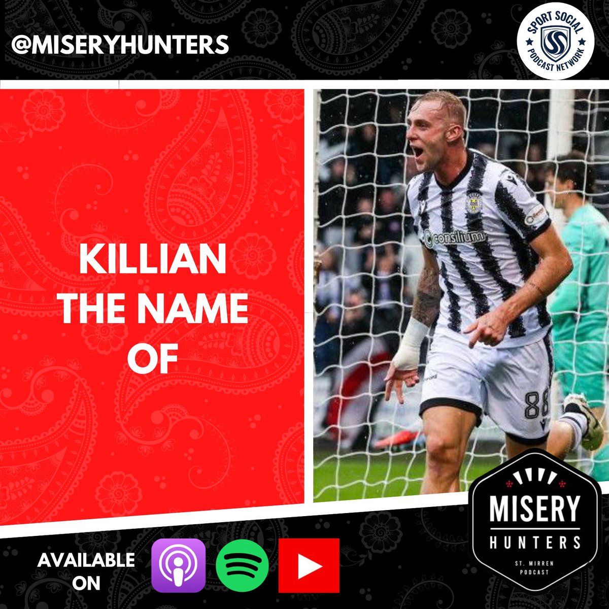 🆕🎙️ - Killian The Name Of

Sam &amp; Andrew are here to discuss the 1-0 win over Dundee that sees Saints sitting third in the table. 

linktr.ee/miseryhunters