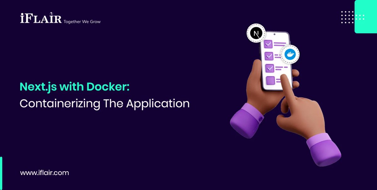 iFlairWebTech's tweet image. Modern web applications require environments that are consistent, scalable, and easy to deploy. While Next.js simplifies frontend and full-stack development.
Read More, iflair.com/next-js-with-d…
#NextJS #Docker #Containerization #iflair