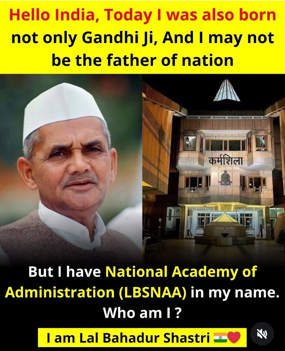AMIT274's tweet photo. #LalBahadurShastri https://t.co/3SUMebkHJF