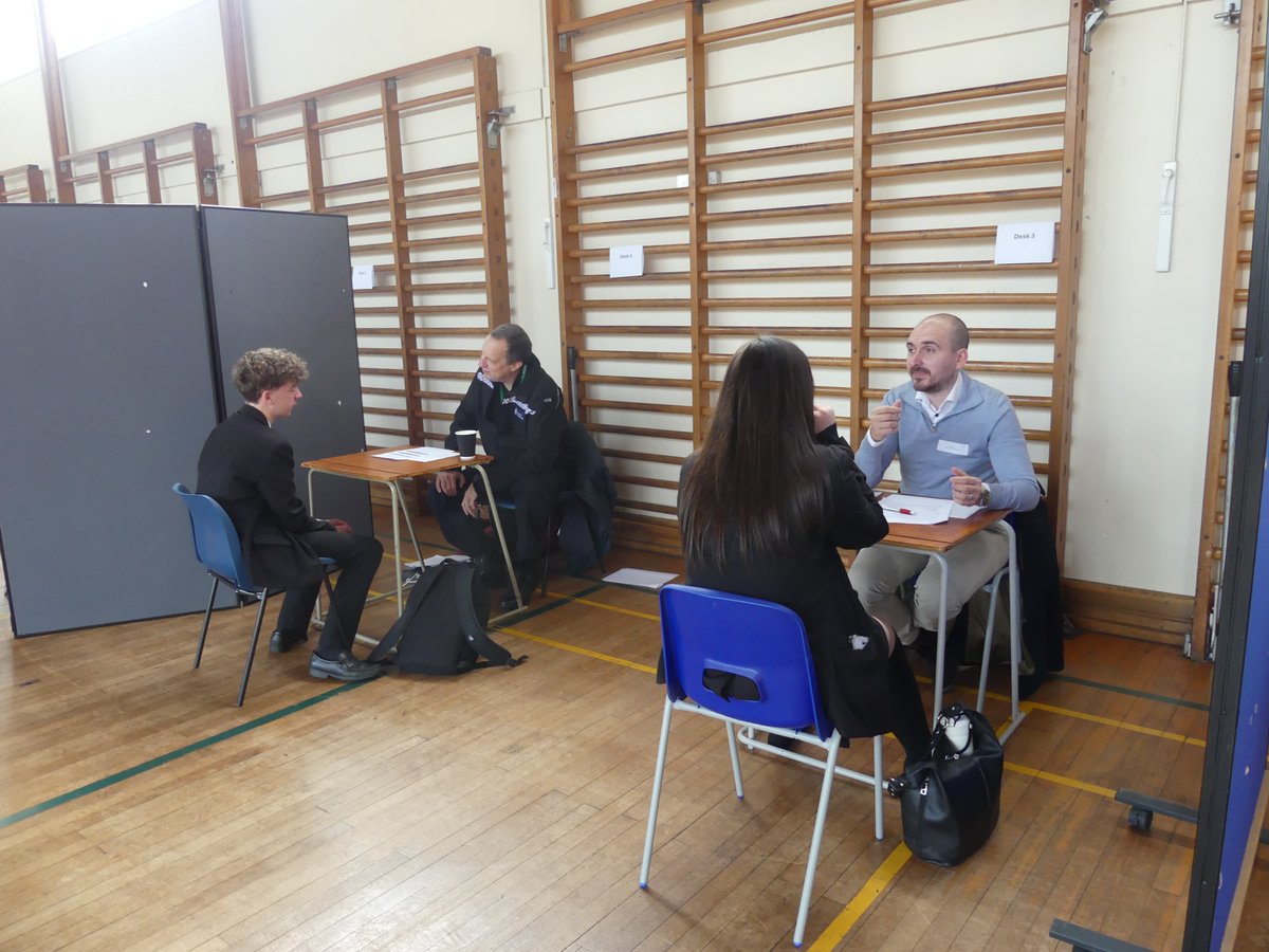 CongletonHS's tweet image. Our Mock Interviews are underway today, with Y11 students able to gain authentic interview experience, which will really benefit them as they go on to apply for  unis, apprenticeships and employment. Thank you to all the businesses supporting this valuable #Careers  opportunity.