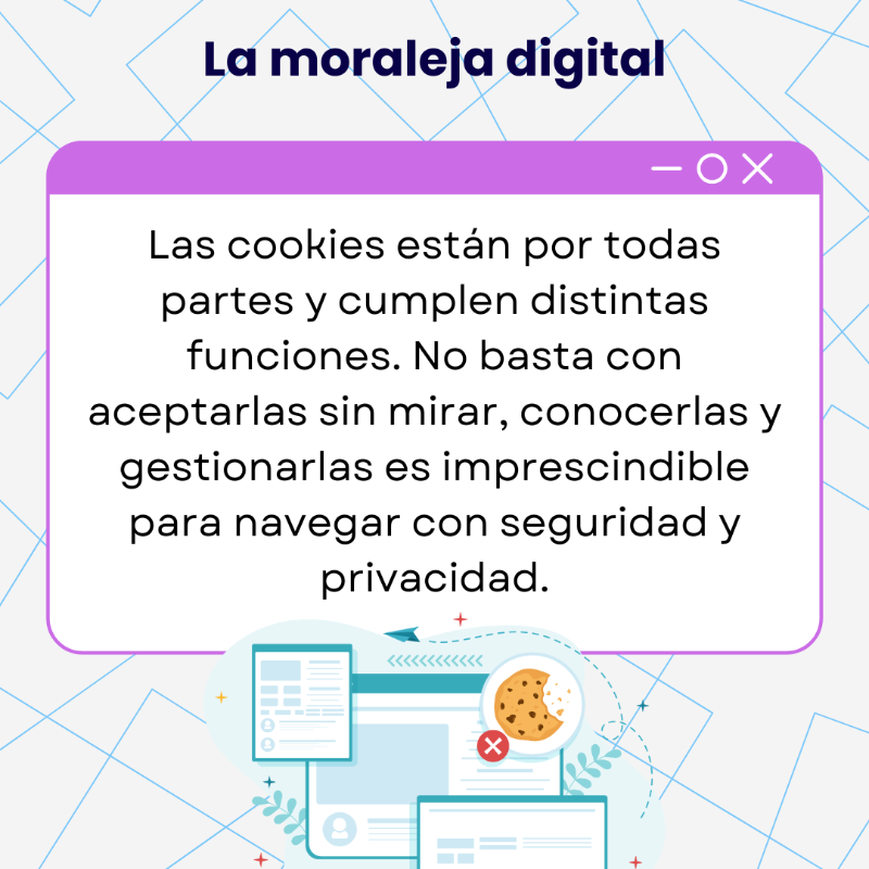 larazon_es's tweet photo. 🍪"Cookies" en internet: qué son y cómo configurarlas para proteger tu privacidad
Descubre todo sobre ellas, su función y cómo decidir, cuáles aceptar y cuáles rechazar en tu navegador en este nuevo episodio de #Amibox, la serie de @FundATRESMEDIA👇