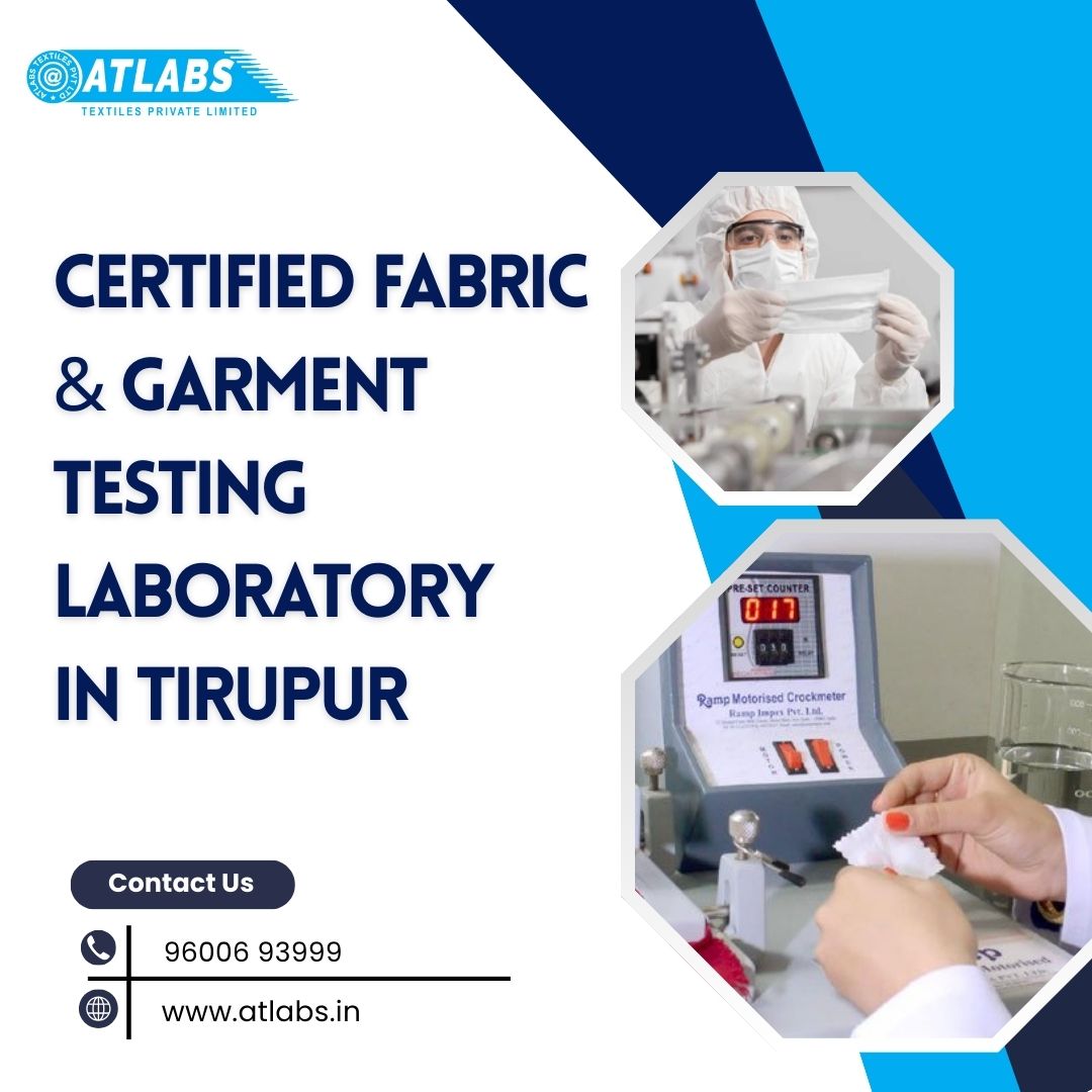 AtlabsTextiles's tweet image. We cover all critical parameters. Trusted by leading exporters and brands, we help you maintain consistency and compliance
#ATLABS #TextileTesting #GarmentTesting #QualityAssurance #TirupurTextiles #FabricTesting #CertifiedLab #TextileIndustry