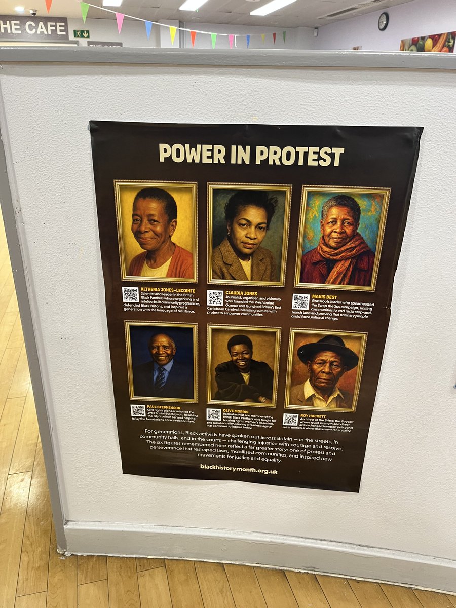 October is Black History Month and you will see lots of information about this around campus. Take time to read some of the information in the Refectory and the Learning Resource Centre to learn more about this.