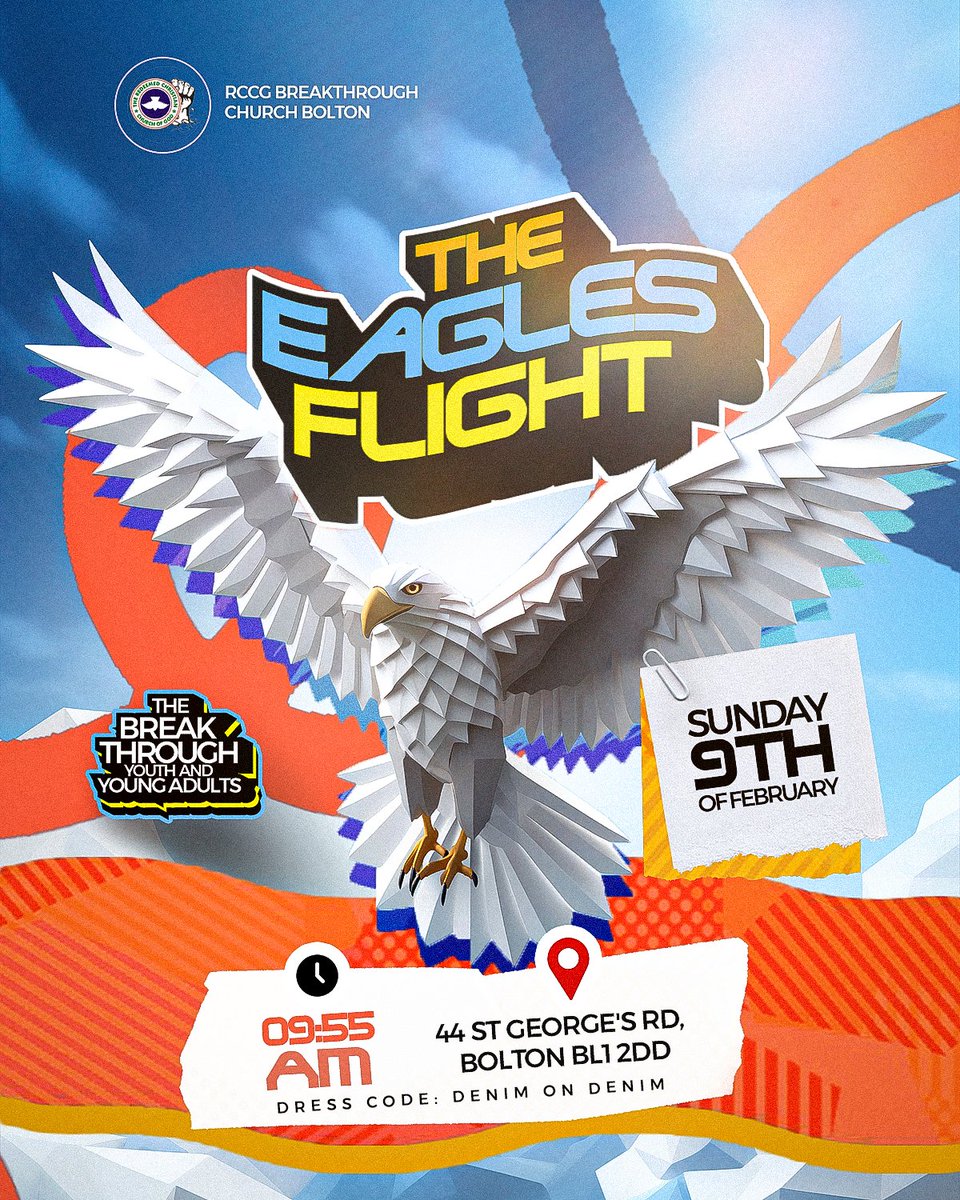 Day 1. Category: Church flyer design. ️🥂 #30daysofshowingup