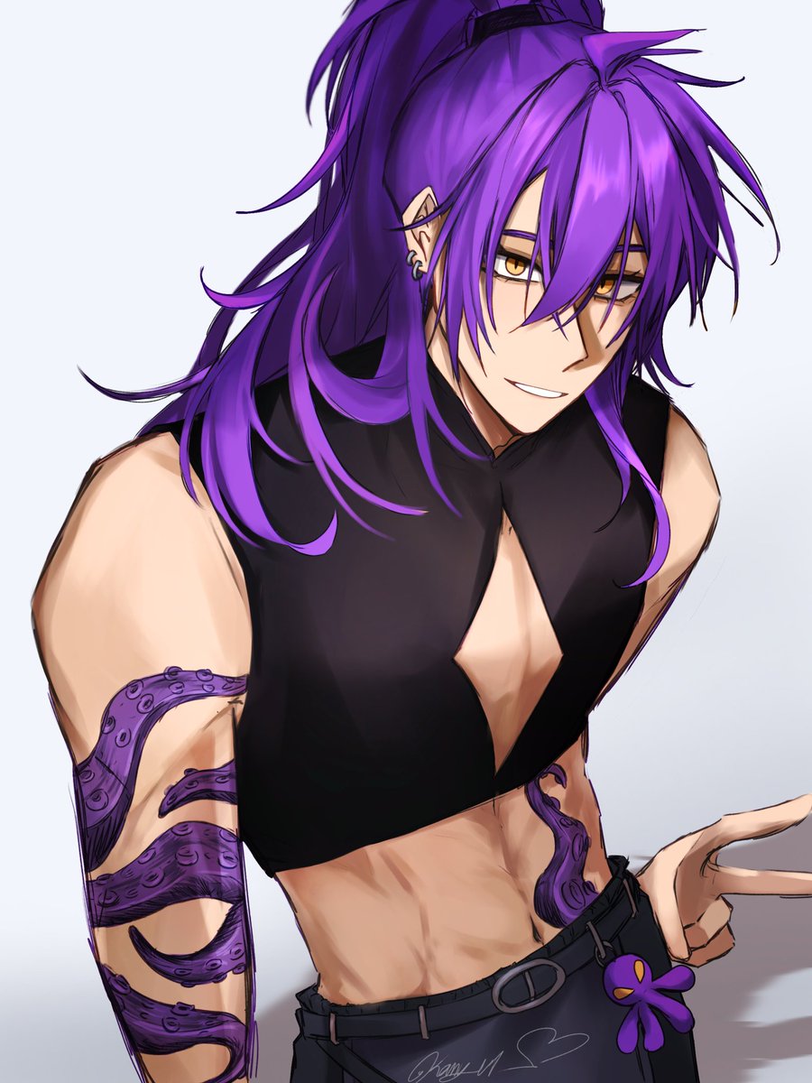 Muscles practice pt 2 koku this time 💪💥 dose not look like chicken thighs but looks like a grill octopus 
<a href="/koku_vt/">Koku 🐙✨ LUMINYX</a>