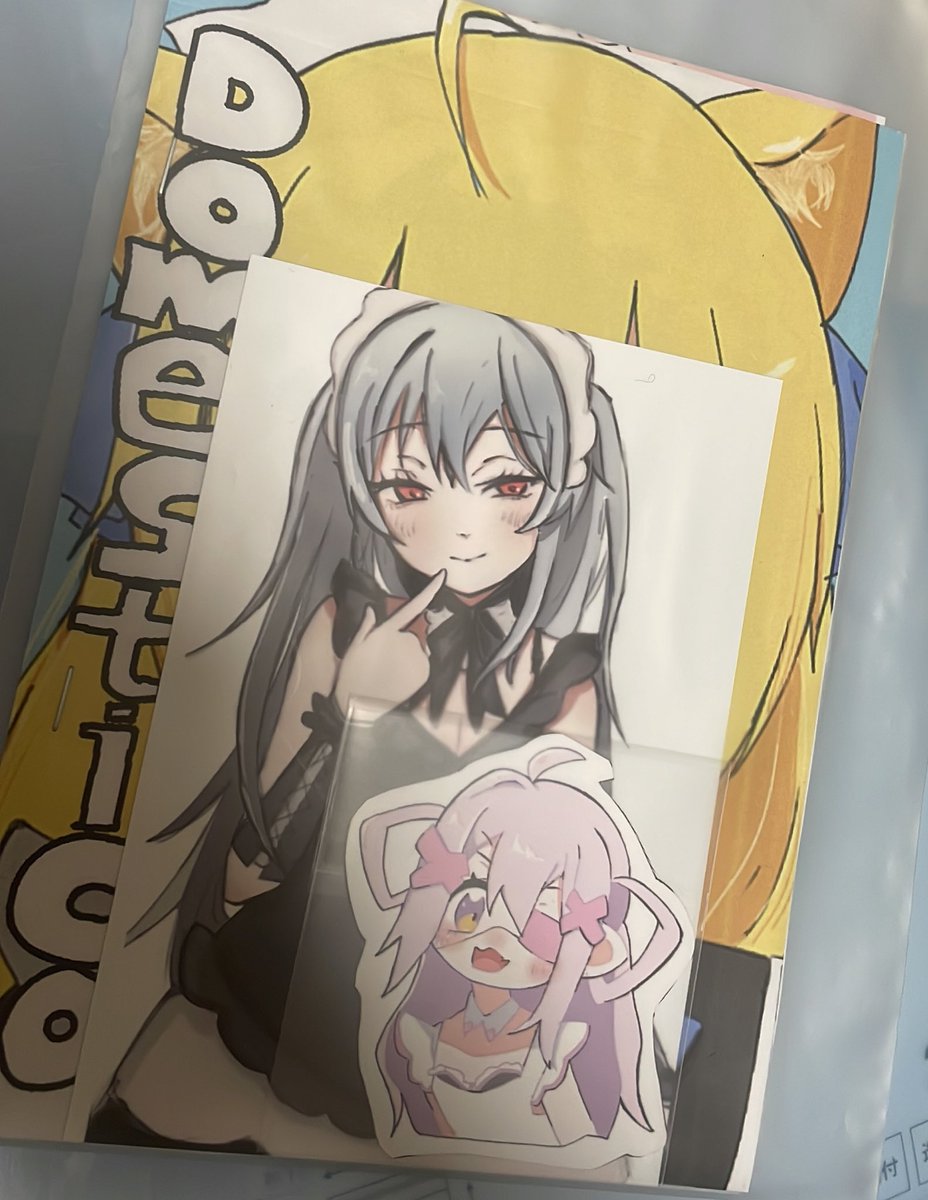 じんふぇす持っていくセット！
#ZINEフェス東京