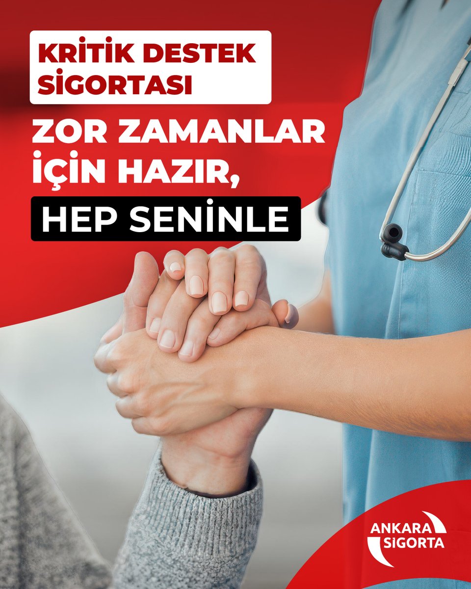 Hayatın belirsizliklerine karşı güçlü bir adım: Kritik Destek Sigortası.
Zor zamanlarda yanınızda, her zaman hazır.