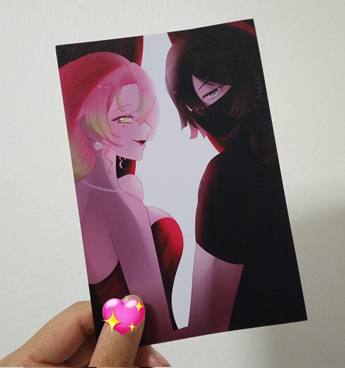 popcornjsplus's tweet photo. โปสการ์ดที่จะแถมไปกับเล่ม Bullet Rose มาแล้วค่ะทุกคน~~
งานคมช.กับคุณ @dandelazy_ นักวาดคนโปรด คนดีคนเด���ม คนสวย คนน่ารักของเค้าเองค่ะ 💖💖 https://t.co/7hHZk6VzyF