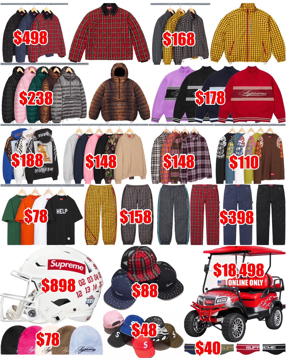 snkr_twitr's tweet photo. LIVE: Supreme Week 6 

https://t.co/YZF94uFCdt 

📷 + info @DropsByJay https://t.co/8i7u4QAtbc