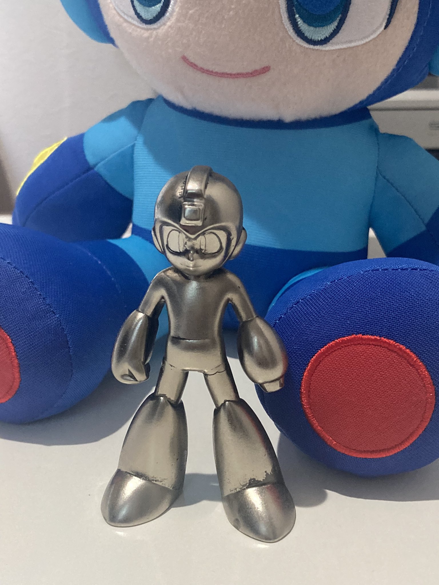 ロックマン 20周年 銅古美仕様 ブロンズ メタルフィギュア 【新品・未開封】 ロックマン20th メタルフィギュア