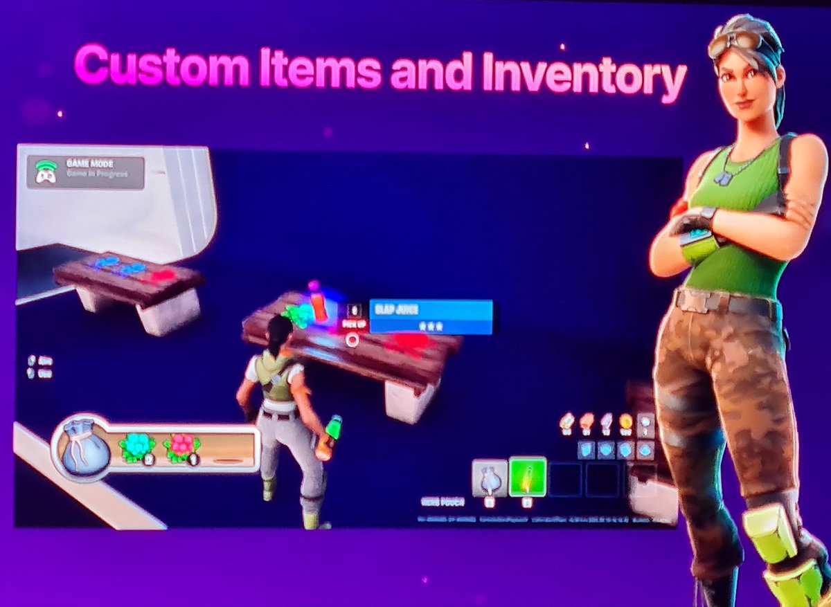 🚨 Custom Inventory &amp; Items just dropped (Experimental) 

You can now:
• Replace the default inventory
• Create your own items with unique properties
• Build crafting, trading, or full in-game economies

All powered by Scene Graph + Verse.

This changes everything for UEFN.
