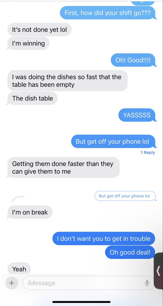 caroline_rulez's tweet photo. Helped my nephew get a job at the restaurant I work at and I’m trying so hard not to helicopter parent. Luckily I wasn’t there for his first solo shift. I wouldn’t have been able to relax. https://t.co/w56kkr34z6