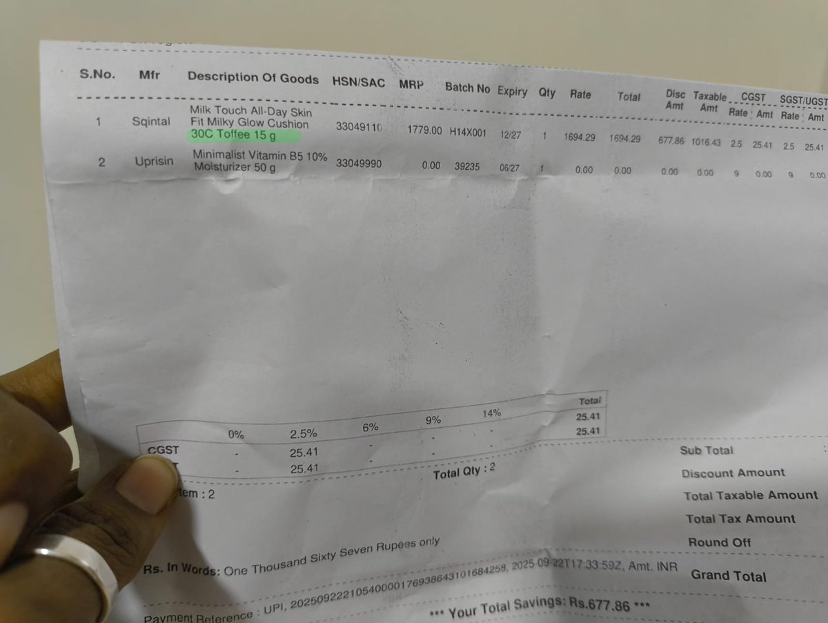 swatiishere1's tweet photo. @tirasupport Even after almost daily messages and calls only 1 wrong product is picked up. What's the status of order pickup initiated on 24th Sep 2025 ?
Order id 
FY68D13B2D011F13AD5D https://t.co/6nXVcL3JwN