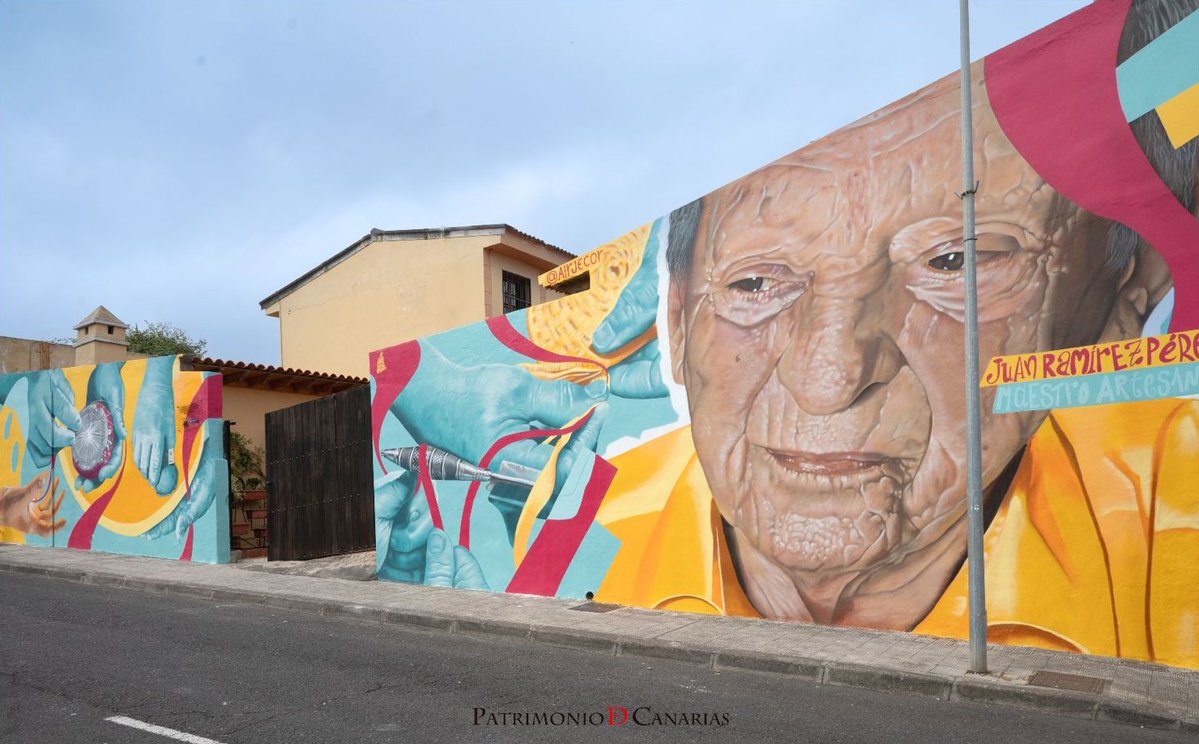 Canaragua's tweet photo. 👋 ¡Date prisa! 😲 ¡Aquí puedes votar! 👇https://t.co/M8tTovIAhJ
👉 ¡El mural de #Pinolere de @LaOrotava creado por Jonathan Airjecor, con el que colaboramos, ha sido nominado para "Mejor mural del mundo" 🌍 🙌 de septiembre por Street Art Cities 🎨🖌️ https://t.co/wn7gIymBwK