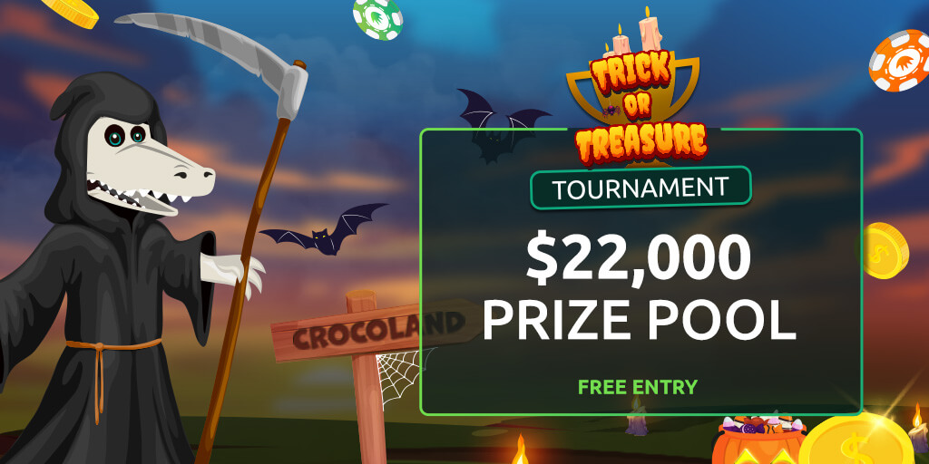 🎃👻 Ready for a spooky spin, mate? The Trick or Treasure Tournament is here! Free to join, battle it out on Halloween Treasures &amp; chase a chilling $22,000 prize pool. Dare to play or chicken out? 💀🕷️ #Pokies #Halloween #BigWins 👉 bit.ly/4n4PLrX