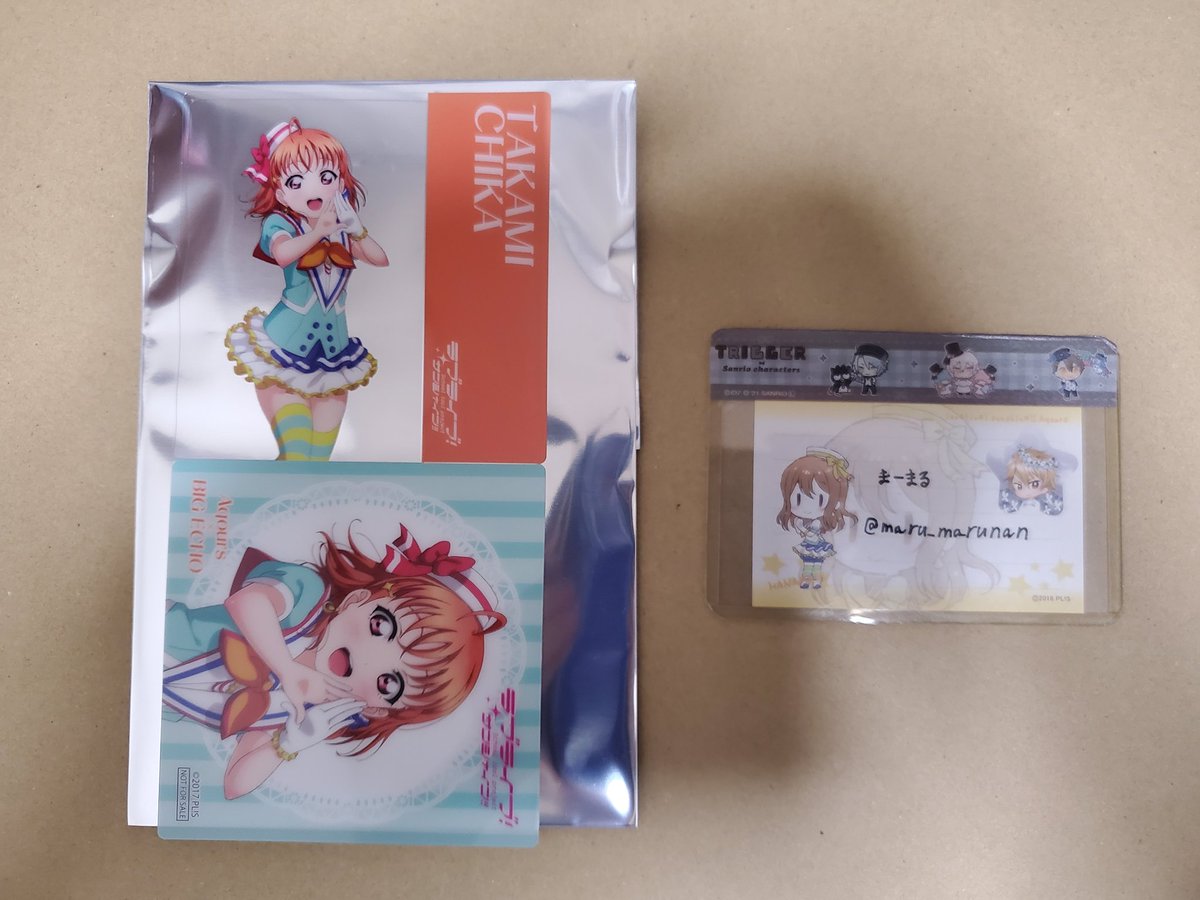 セット　Aqours オリジナルスタンドコースター　ビッグエコーコラボ セット Aqours オリジナルスタンドコースター ビッグエコー