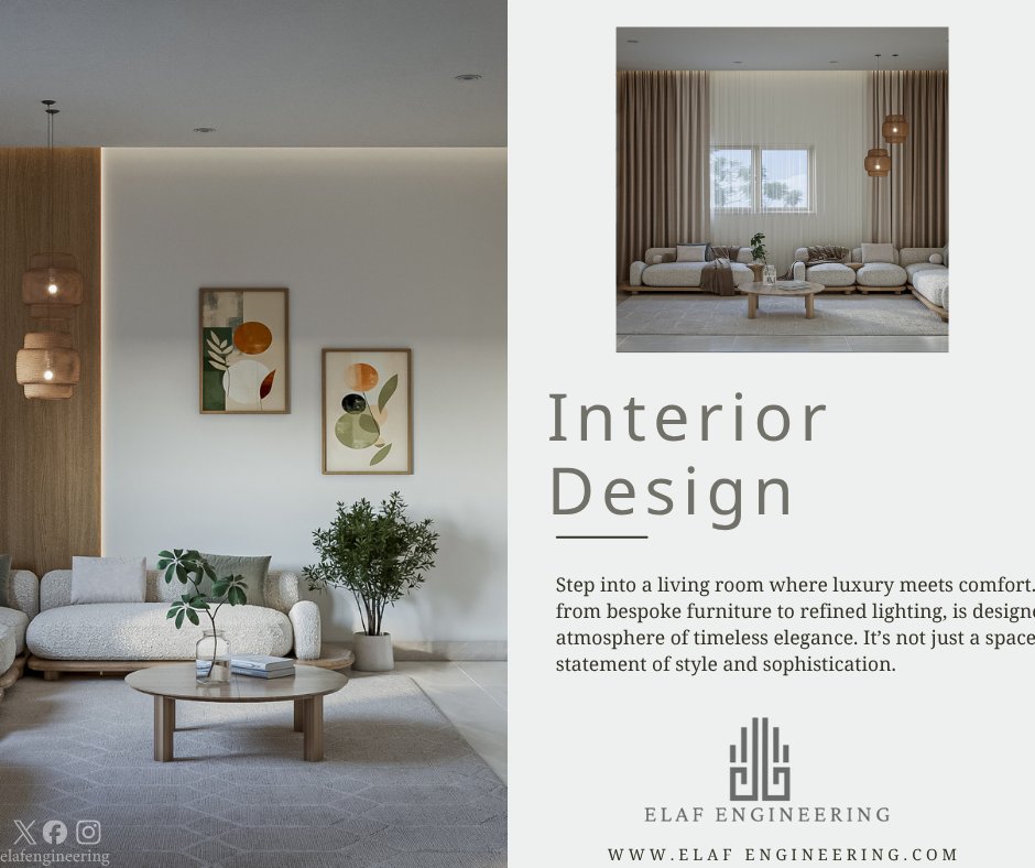 ElafEngineering's tweet photo. ✨ Luxury Living Room Interior Design ✨
Experience timeless elegance by ELAF Engineering – where creativity meets luxury. Proud Saudi 🇸🇦 &amp; Egypt 🇪🇬 collaboration.
#InteriorDesign #LuxuryInteriors #LivingRoomDesign  #LuxuryLiving #تصميم_داخلي #ديكور #ليفنج_روم  #تصميم_انتريور https://t.co/r0GH2owkXP