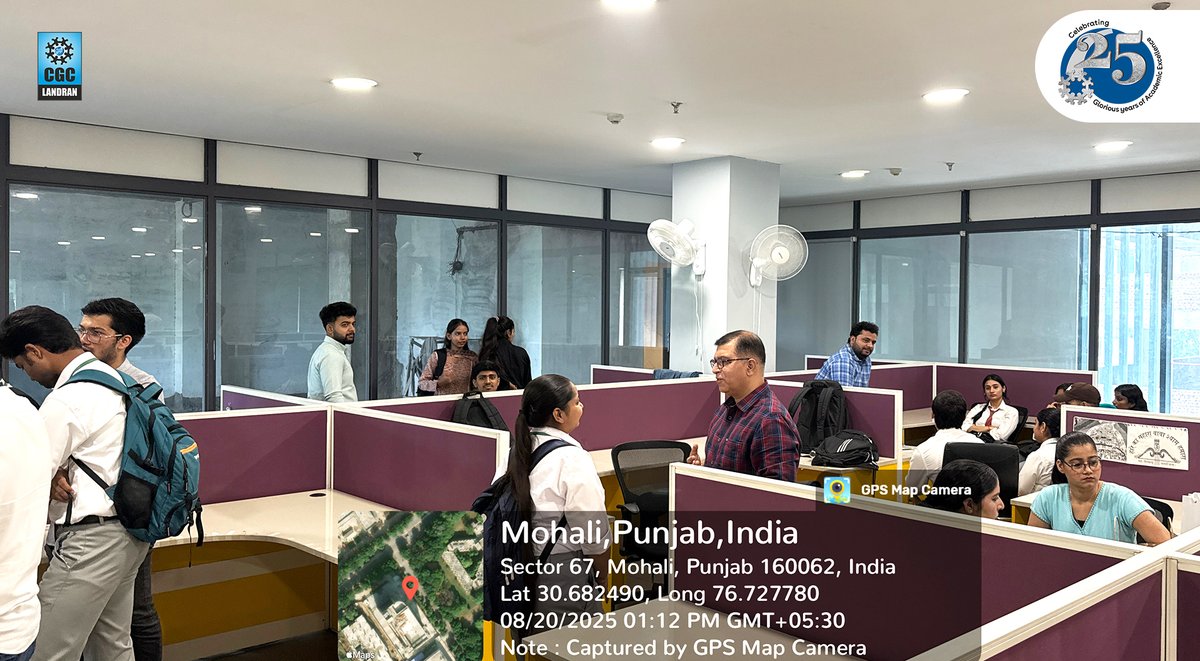 CGCPunjab's tweet image. The CSE Dept., CGC-COE Landran, organized an Industrial Visit to Alpha Technologies, Mohali.
Students explored workflows, safety practices &amp;amp; interacted with industry experts, unlocking pathways for internships, projects &amp;amp; careers. 

#CGCLandran #CSEDept #IndustrialVisit