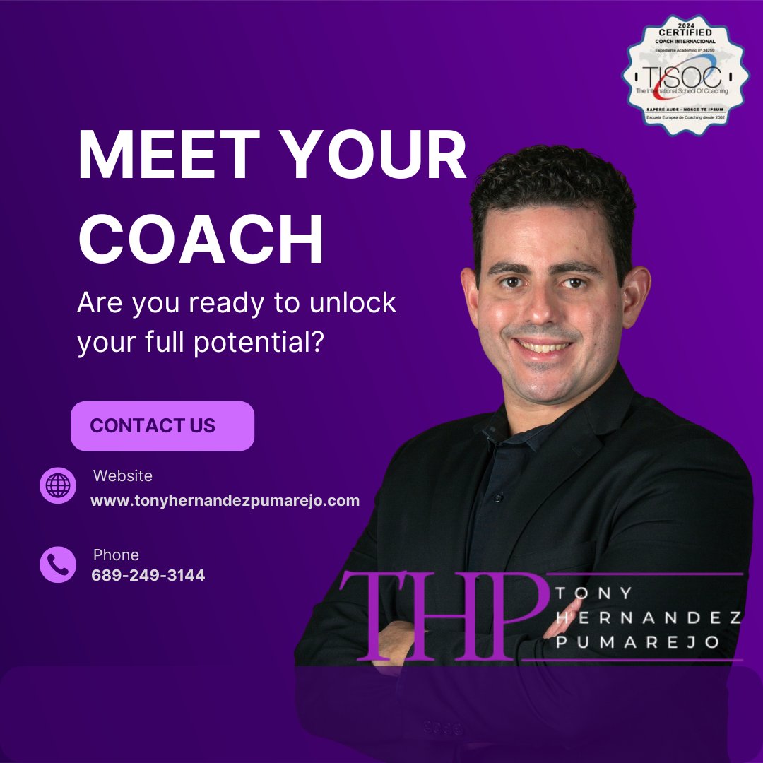 tonyhpuma's tweet image. Are you ready to take the next step? I&apos;m here and ready to help you as your life coach. Book your discovery call today!
tonyhernandezpumarejo.com

#lifecoach #coachdevida #coach #coaching