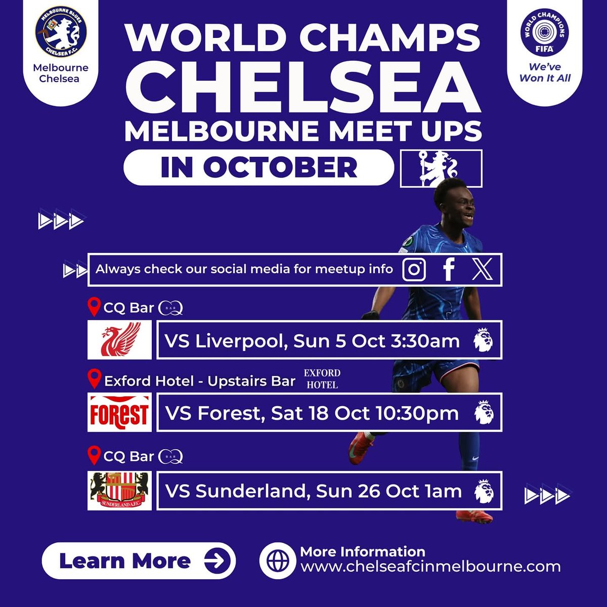 October pub options.
This weekend will still feel like a 2.30am ko as the clocks go forward at 2am.

Russ MCSC