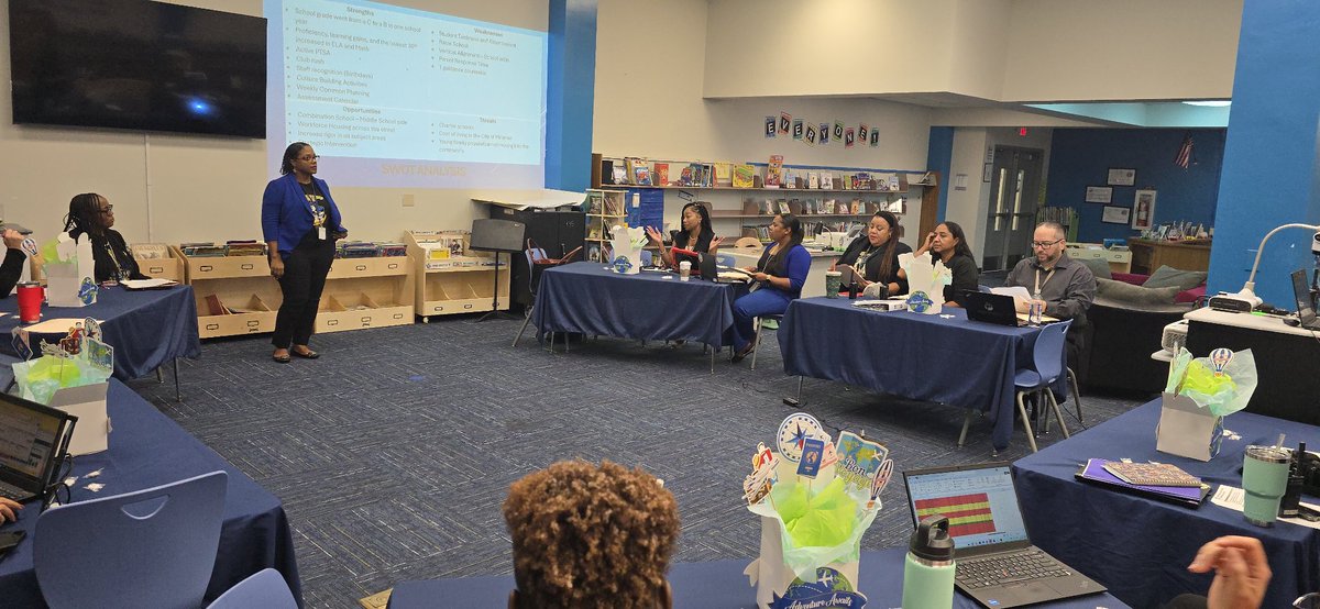 After a positive district instructional review, we're more motivated than ever! The feedback confirmed our strengths and gave us great insights for our continued growth. Here's to raising the bar even higher for our students. <a href="/jwo_neal/">JWONeal</a> <a href="/M_S_DeLaCruz/">Marilyn Stephens De La Cruz</a> <a href="/laborde1003/">Sandra Laborde</a> <a href="/BCPS_South/">BCPS South Regional Office</a>