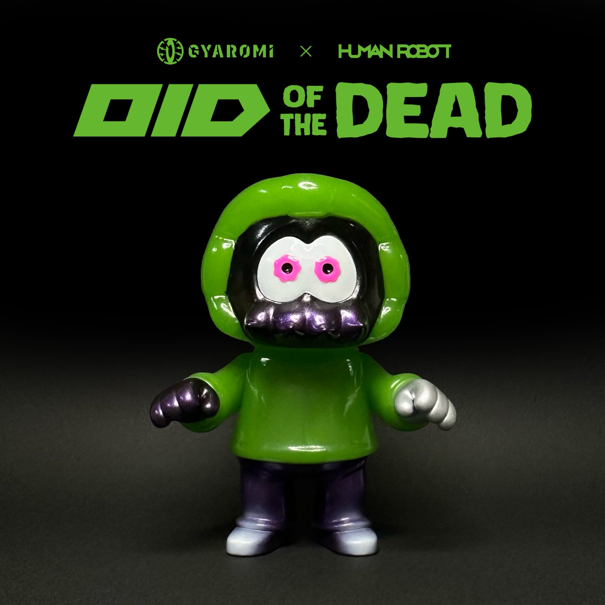 ハロウィン限定 humanrobot ghostee GhosTee Mt.Paulownia × HUMAN ROBOT TOYS