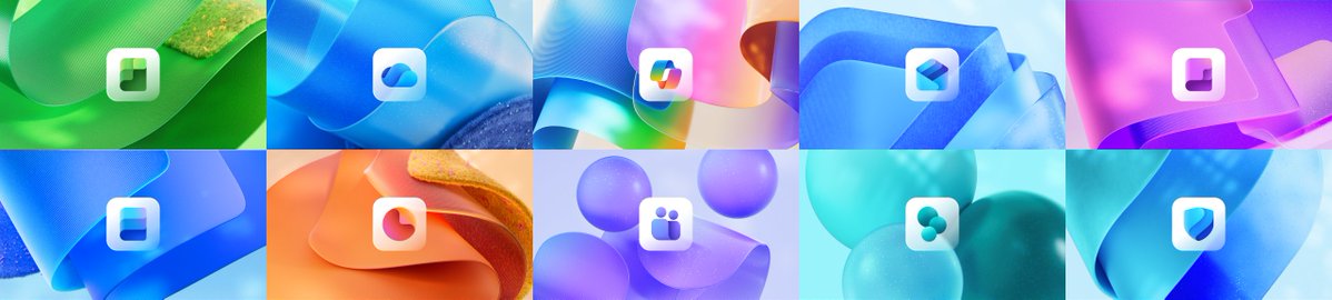 yabhishekhd's tweet image. Microsoft app new icons. (2/2)