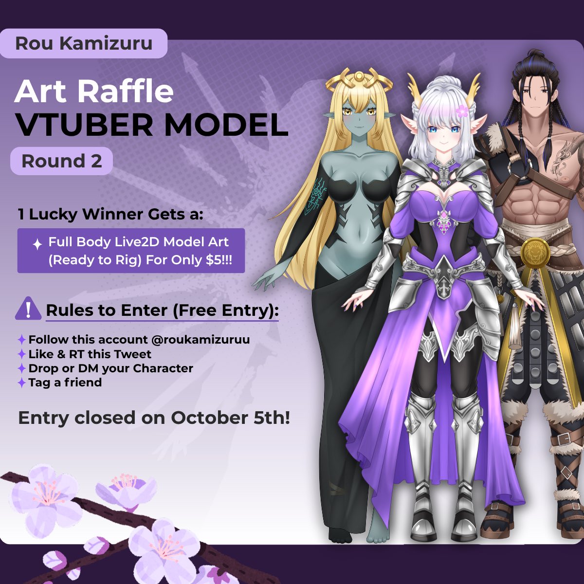 Rou, Comms Open .ᐟ tweet media