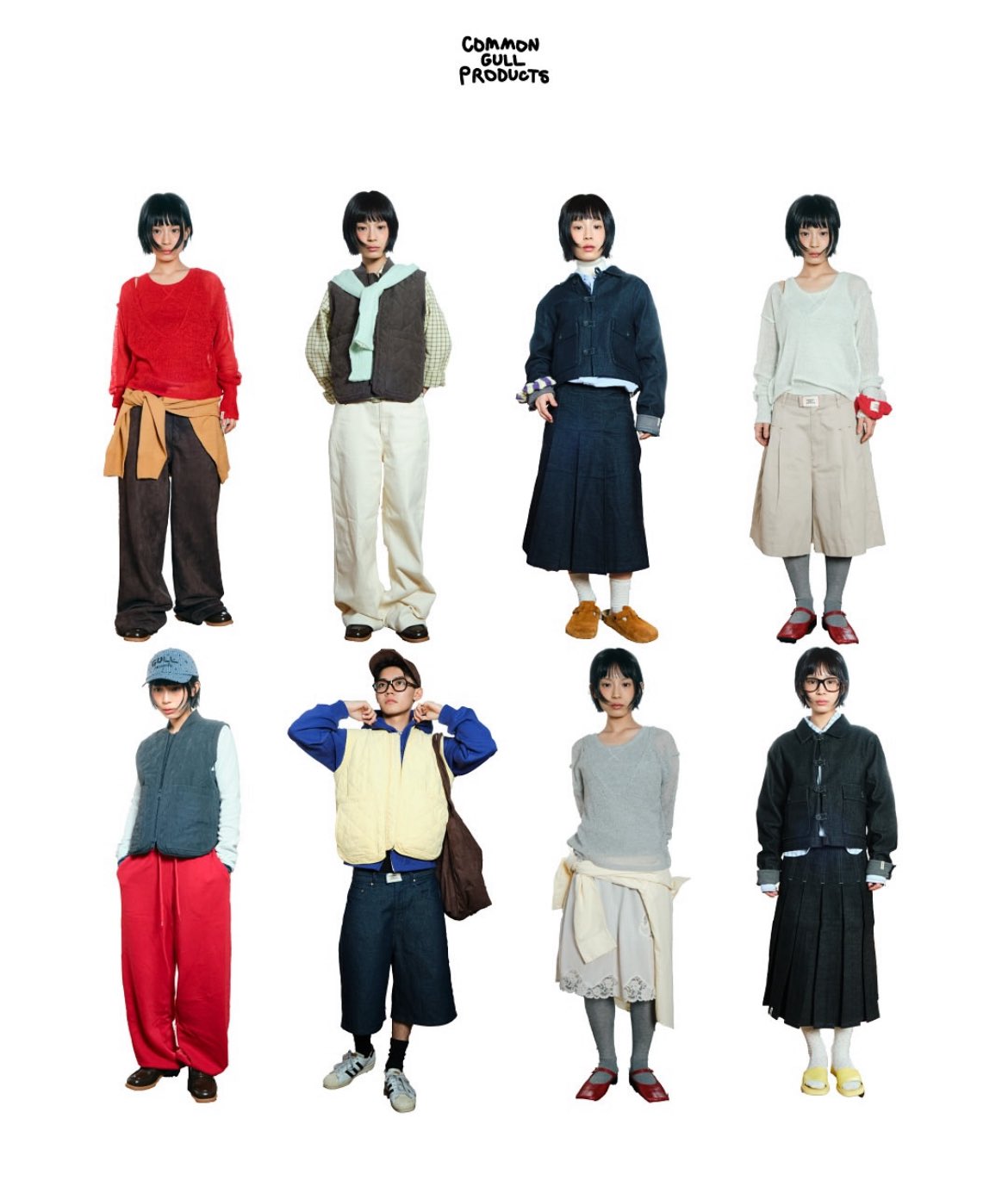 common gull products セットアップ　デニム common gull products.｜コモンガルプロダクツのパンツ通販