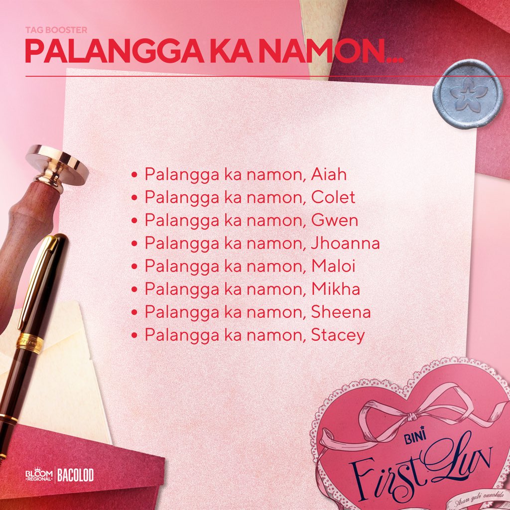 Almost there! 

Repost and reply with the tags. 

FIRST LUV MAMAYA NA
TRIKLuvsBINI

#BINI_FirstLuvMV 
#BINI_FirstLuv #BINI