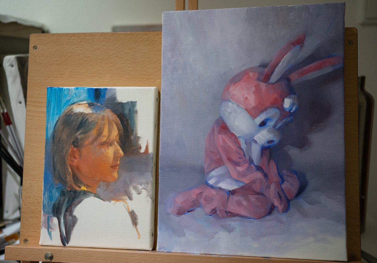 oil sketches 油絵練習〜