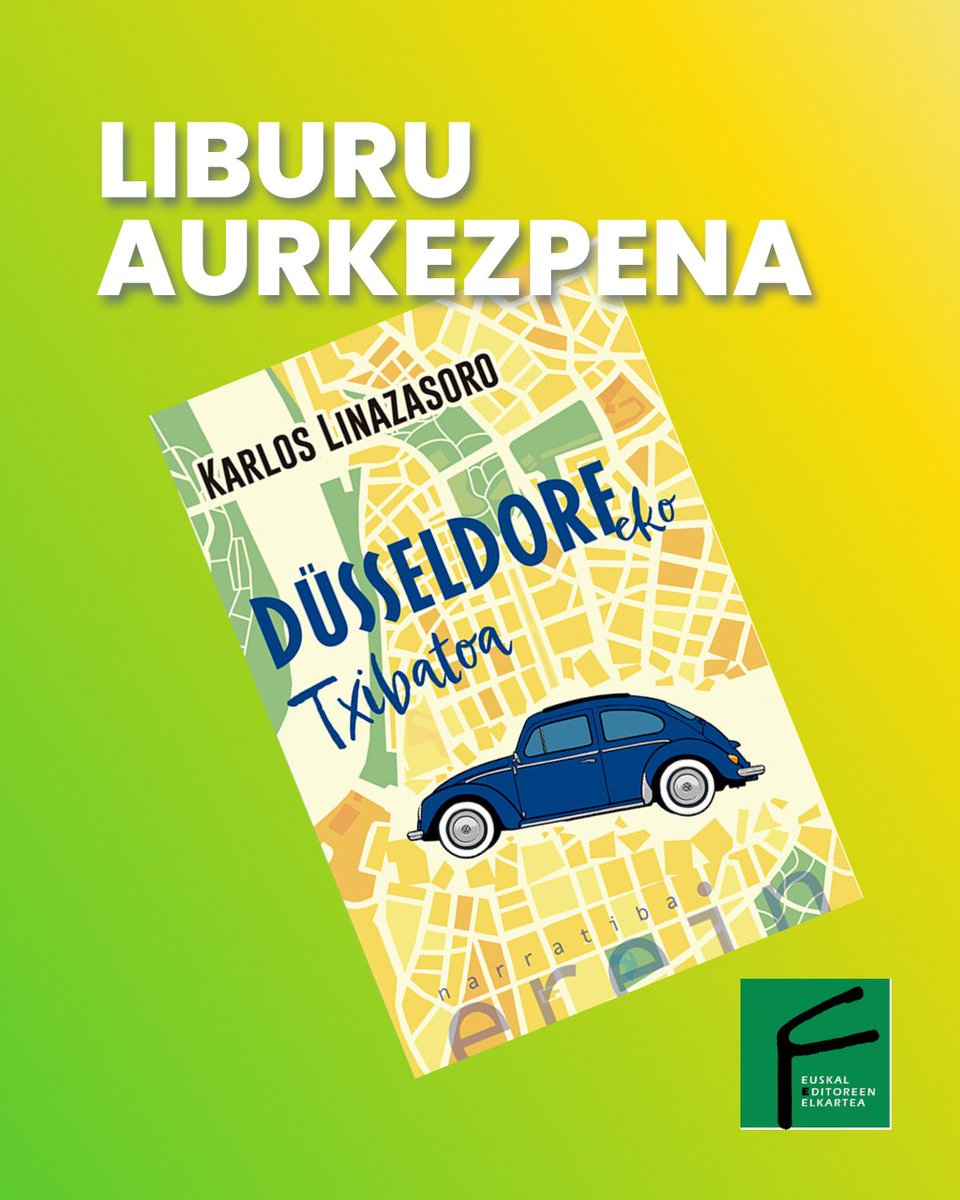 Erein argitaletxea liburu aurkezpen berri batekin dator! 😎

Bihar bertan, urriak 3 📅, Karlos Linazasororen Düsseldorfeko Txibatoa liburuaren aurkezpen ekitaldia izango dugu. Donostiako Udal Liburutegian 📍 elkartuko gara, 10:30ean. ⏰

<a href="/ereinargi/">Erein argitaletxea</a>