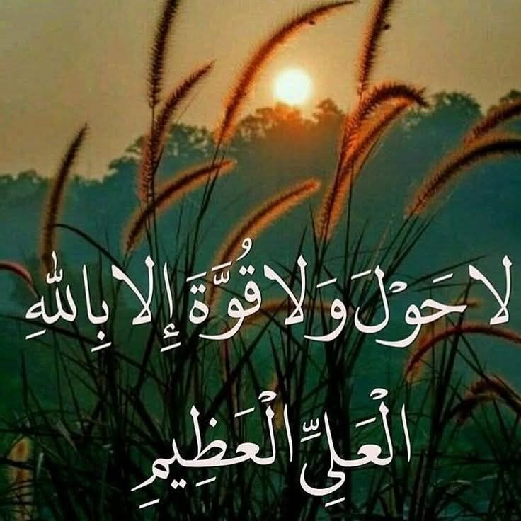 Ali34080249's tweet photo. لا حول ولاقوة الابالله العلي العظيم https://t.co/qg8yOHwXxH
