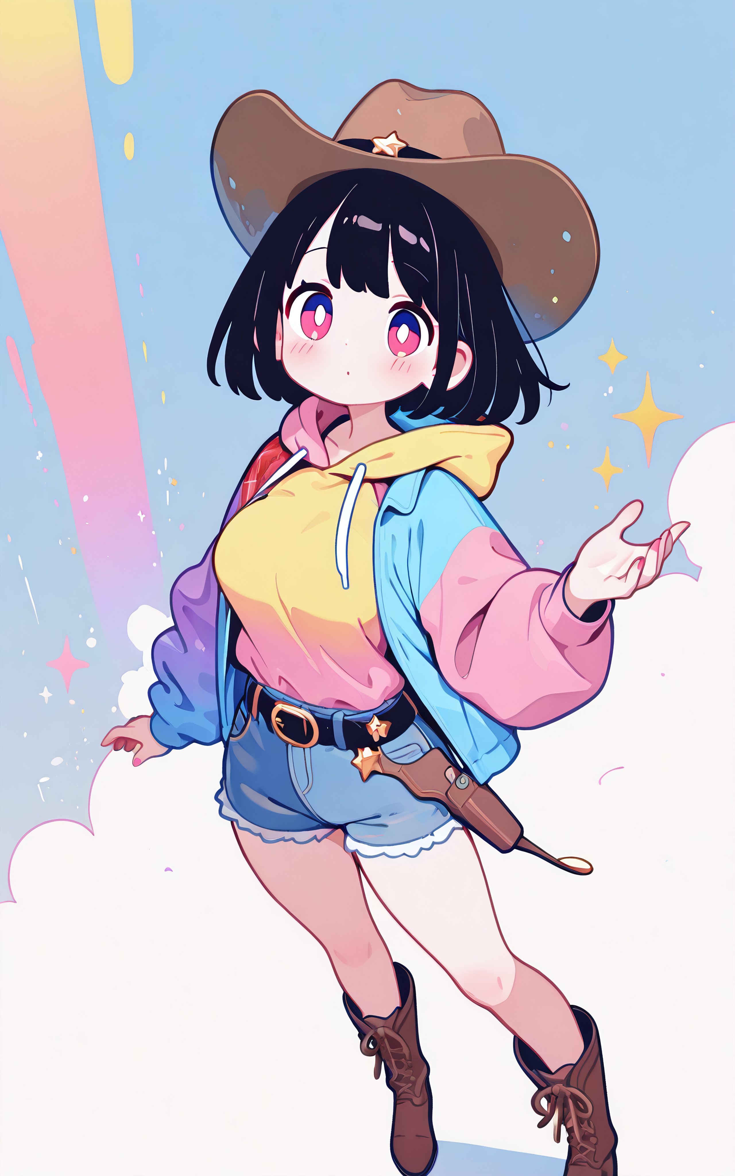 あなたの愛馬のイラスト おやすみなさい⭐💤 悪魔の花嫁 #aiイラスト #aiアート楽しい