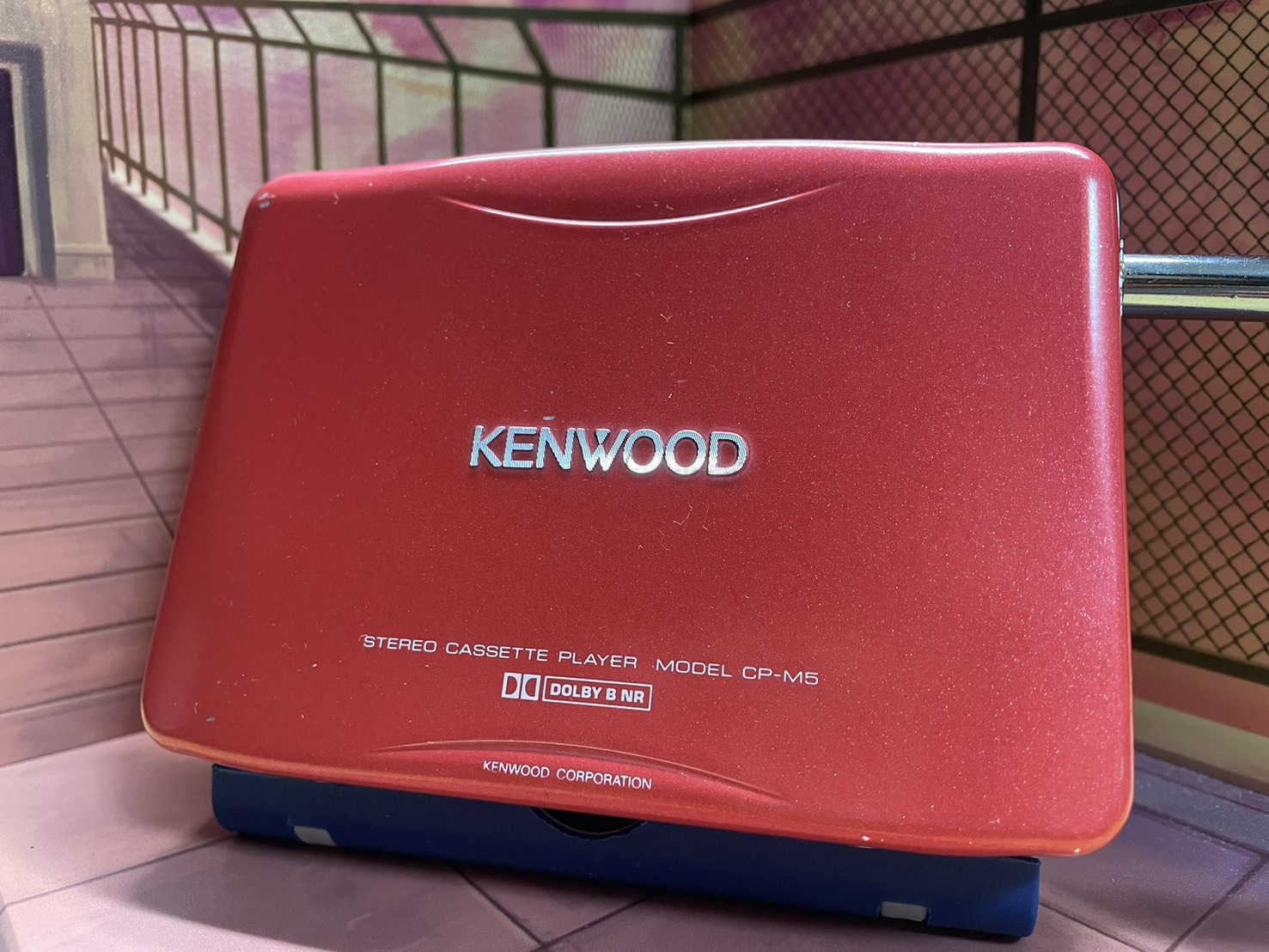 KENWOOD ステレオ カセットプレーヤー CP-M5 RED えーる on X: 