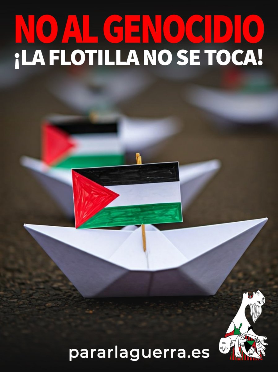 Todas somos La Flotilla 
Netanyahu y Trump al Tribunal Penal

#LaFlotillaNoSeToca 
<a href="/RecortesCero/">Recortes Cero 👌🏽</a>