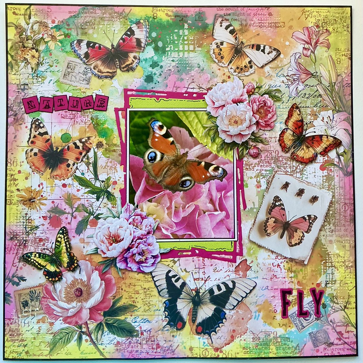 Here are my final 2 samples for the September Floral Collection from AALL &amp; Create. The second one is another 12x12” scrapbook page. 
#aallandcreate #papercrafting #scrapbooking #crestiveinspiration #crafting