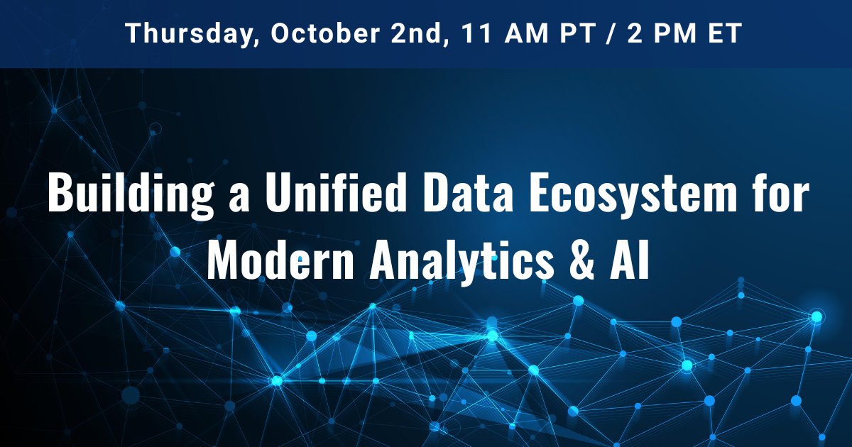 dbtrends's tweet image. Inefficient workflows and governance risks are stalling your #AI strategy. Join us to build a smarter, scalable data foundation. Save your spot before 11 AM PT / 2 PM ET today! #UnifiedData #AIInnovation champ.ly/Lu39t307