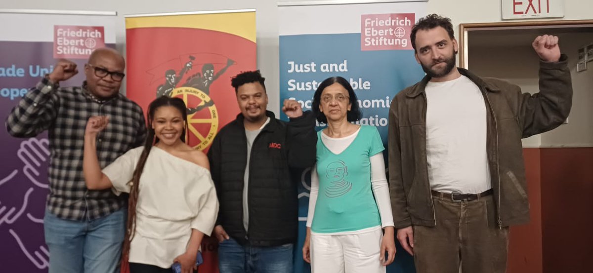 _cosatu's tweet image. #Cosatu/#AIDC workshop wraps its business in Johannesburg about #GreenIndustrialization Strategies for South Africa @AIDC_RSA @UNFCCC @FAOclimate @climate #JustEnergyTransition #ClimateChange #JustEnergy #EconomicGrowth #ClassStruggle #ClassWar
