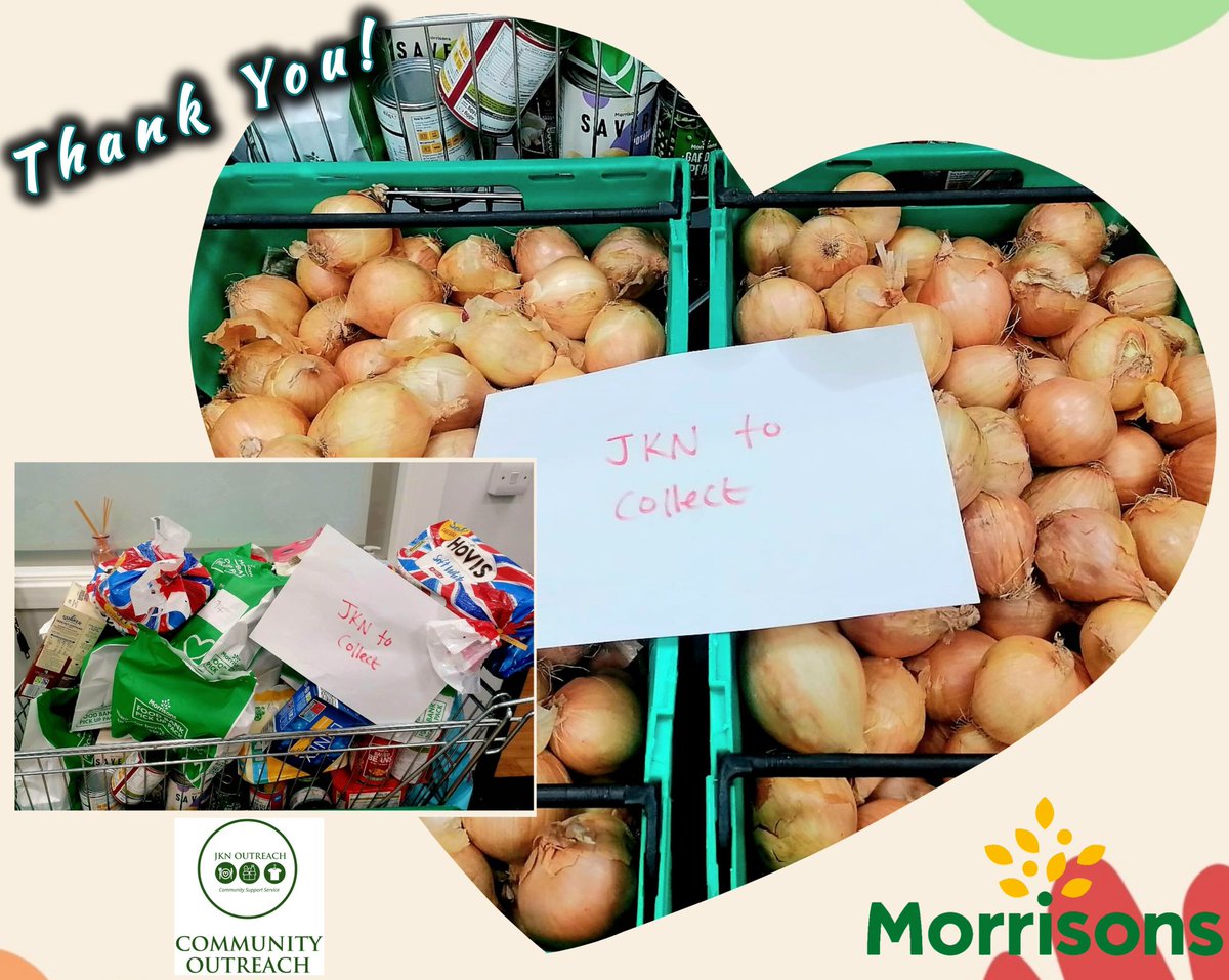 𝙊𝙣𝙚 𝙞𝙣 𝙖 𝙈𝙞𝙡𝙡𝙞-𝙤𝙣𝙞𝙤𝙣 🧅

A huge thanks to Sima Kauser and the amazing team at <a href="/Morrisons/">Morrisons</a> Girlington for another amazing donation of a wide variety of items including loads of onions

You’ve peeled back layers of kindness and shown the true heart of community.